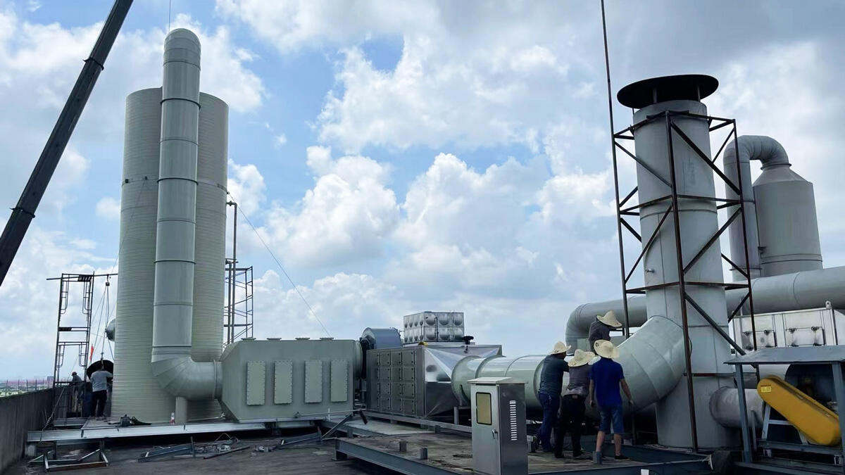 Wet Scrubber Tower for Air Pollution Control