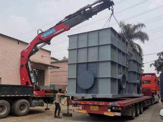 Regenerative Thermal Oxidizer (RTO) loading to shipping