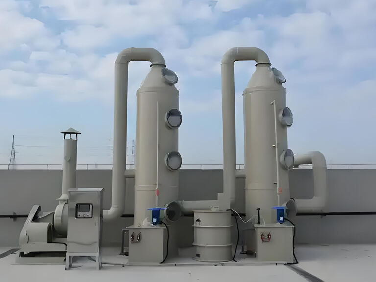 Acid-Alkali Exhaust Treatment