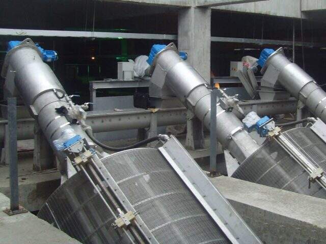 rotary drum screen