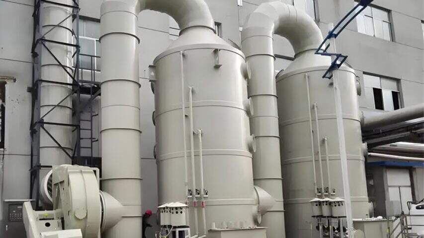 Wastewater Plant Odor Scrubber Tower